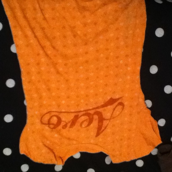 Orange aeropostale shirt