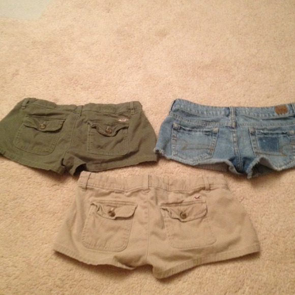 Reserved!!!Barely worn Hollister and American eagl
