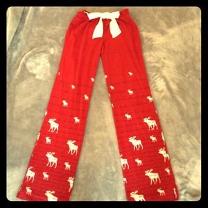🚫SOLD🚫Maroon Abercrombie pajama pants