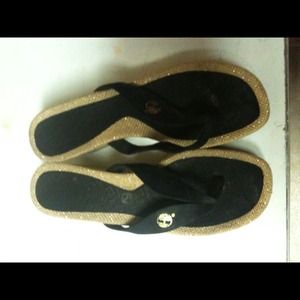 Size 7 Timberland slide-ins