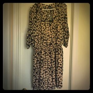 Leopard  print dress