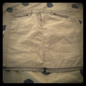 Denim skirt
