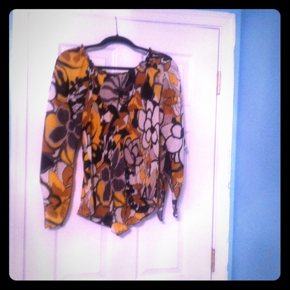 Pleated front cap blouse trade with pantandg1"