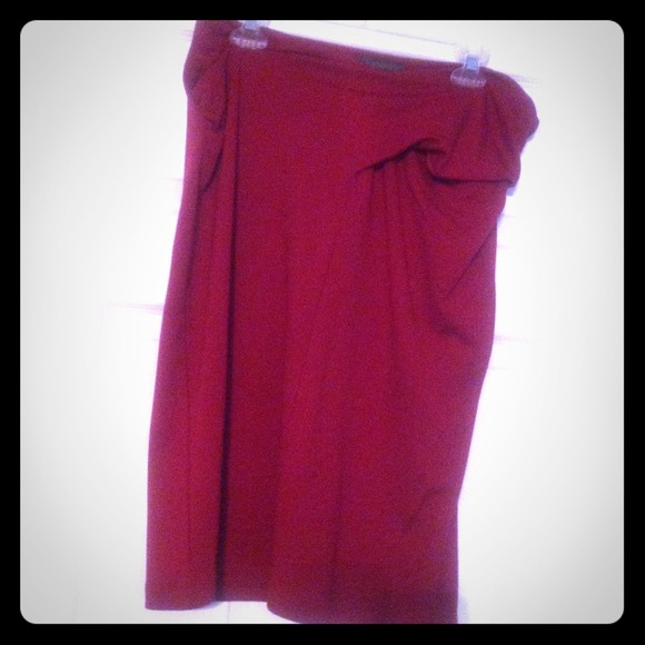 Bundle "sold"for tamitam"Wine burgundy skirt