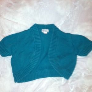 Green cover up sweater