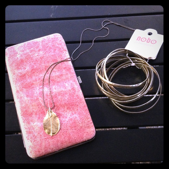 Wallet/NecklaceBundle! Pink/Gold 4 Shelly62