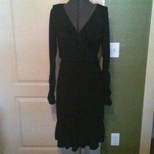 Dresses & Skirts - Black Dress with ruffles for @normlyn Dresses & Skirts - Black Dress with ruffles for @normlyn