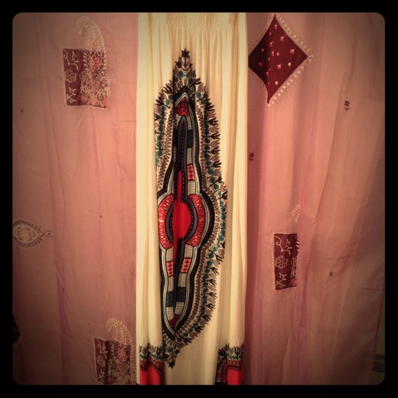 NWT Smock Top Maxi Dress