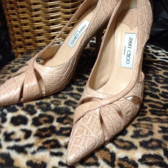 Jimmy Choo Shoes - Jimmy Choo beautiful camel color shoes