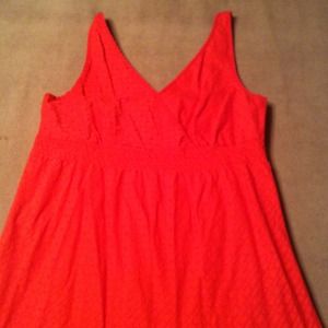❌SOLD❌ Coral summer dress, only worn once! Pretty!