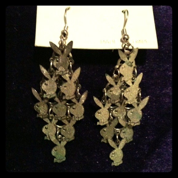 Playboy earrings.