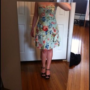 Nanette Lepore strapless dress
