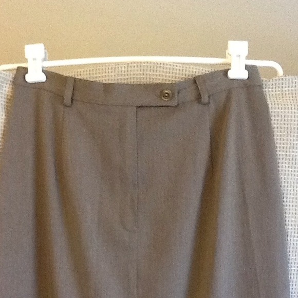 Emma James by Liz Claiborne Olive Pencil Skirt - Picture 3 of 4