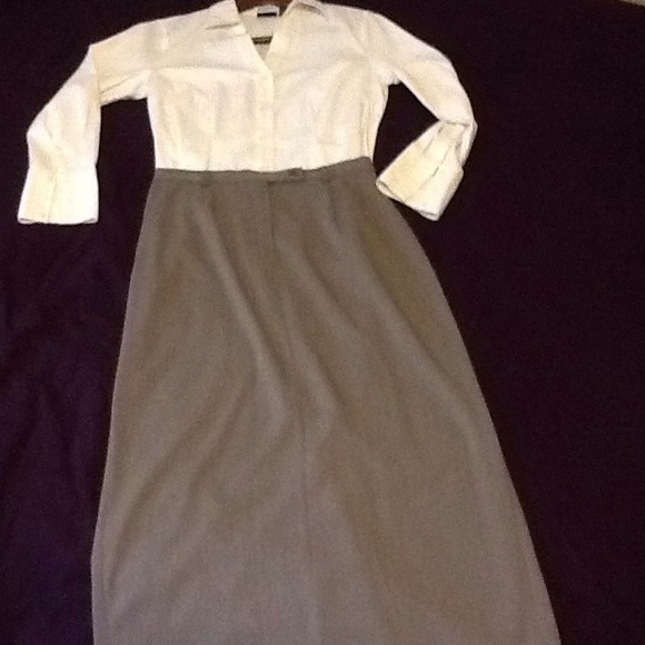 Emma James by Liz Claiborne Olive Pencil Skirt - Picture 4 of 4