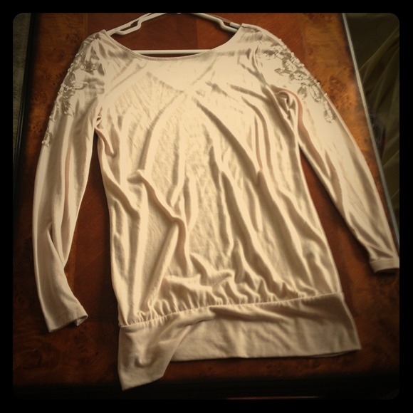 Light pink long sleeve shirt