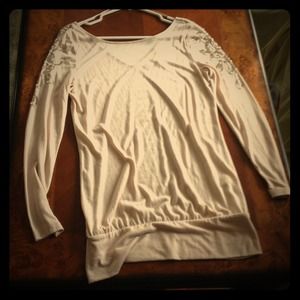 Light pink long sleeve shirt