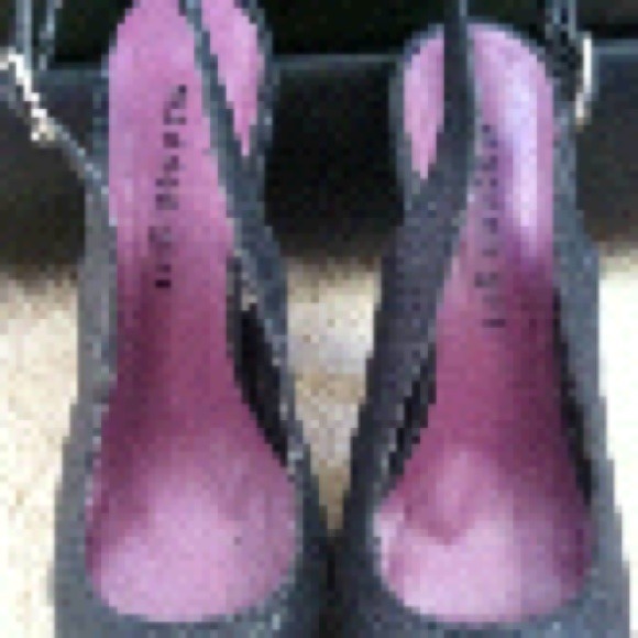 Madden Girl glitter sling backs