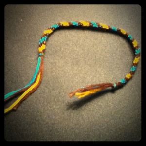 candy stripe bracelet