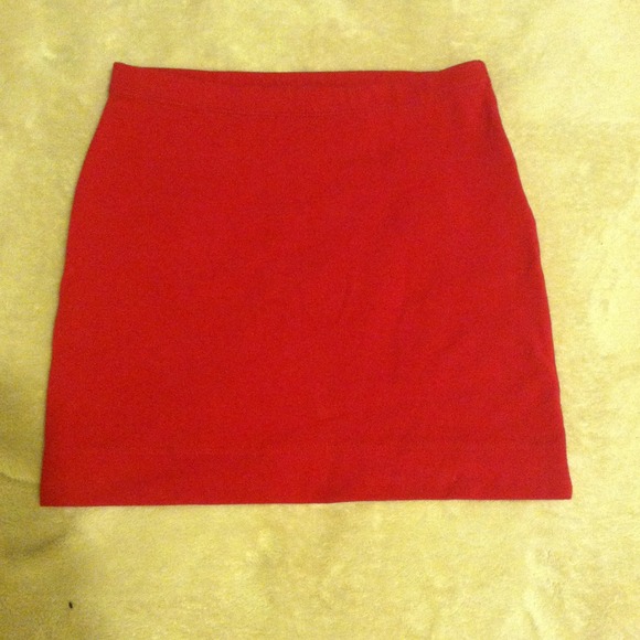 Simple pink skirt