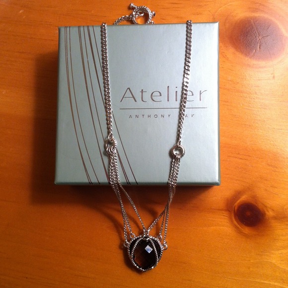 Stone and Silver necklace
