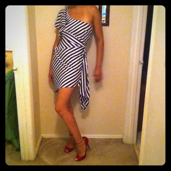 Stripe XOXO dress. Never worn.