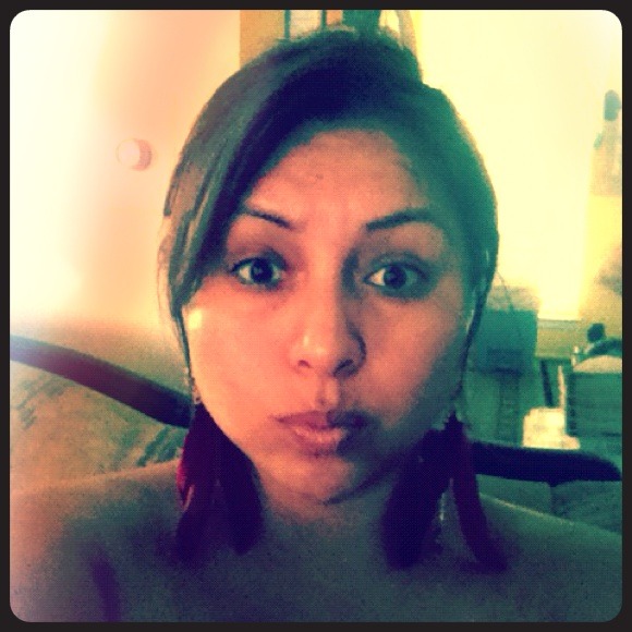 Hot sexy fern earrings