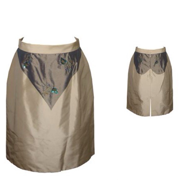 Two tone skirt