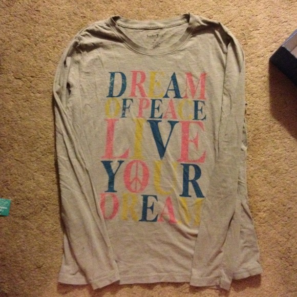Long sleeve lucky brand shirt