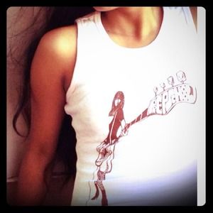 Prep school sleeveless shirt