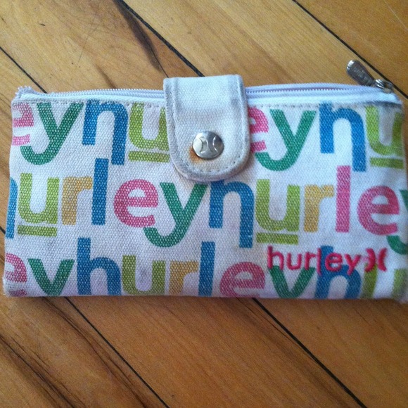wallet the brand is HURLEY!