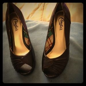 candies Shoes - Candies brown open toe heels candies Shoes - Candies brown open toe heels