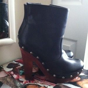 💢REDUCED💢 Leather boot and romper bundle