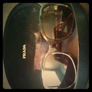 FINAL REDUCTION Prada tortoise shell sunglasses