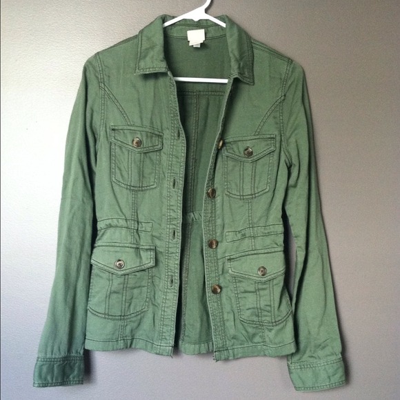 ***SOLD***NWOT military style jacket