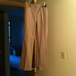 Tan suit pants