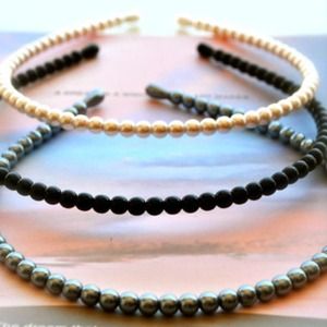 Accessories - Antheia's Pearl Headband (Grey) Accessories - Antheia's Pearl Headband (Grey)