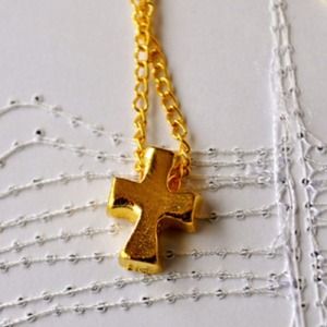 Jewelry - My Golden Cross Necklace Jewelry - My Golden Cross Necklace