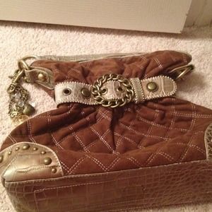 kathy Handbags - SOLD ❌❌❌❌Brown Suede Kathy Tote !!! kathy Handbags - SOLD ❌❌❌❌Brown Suede Kathy Tote !!!