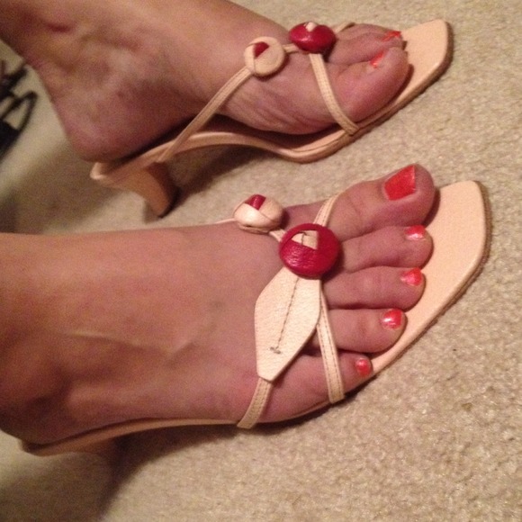 Prada's  had hard time taking pics of my feet but