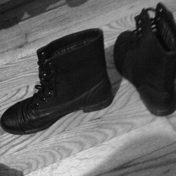 Vintage combat boots