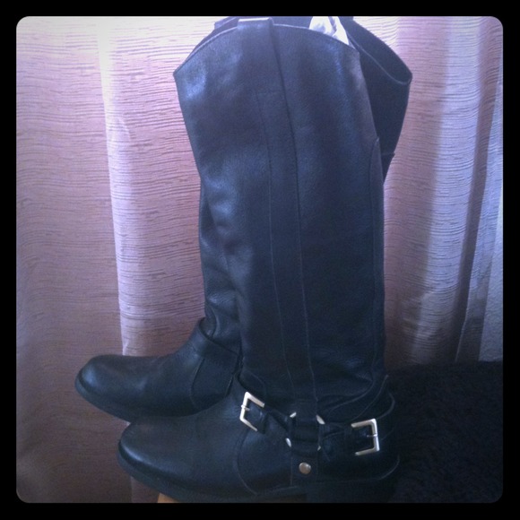 Miz Mooz Leather Riding Boots size 6