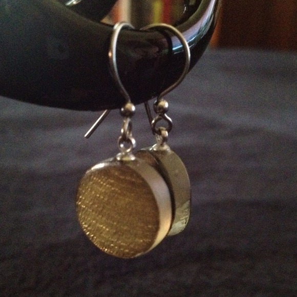 New moss green earrings