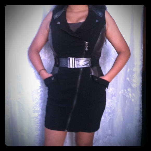 🌟Reserved for lorid20🌟 Edgy black and grey dress