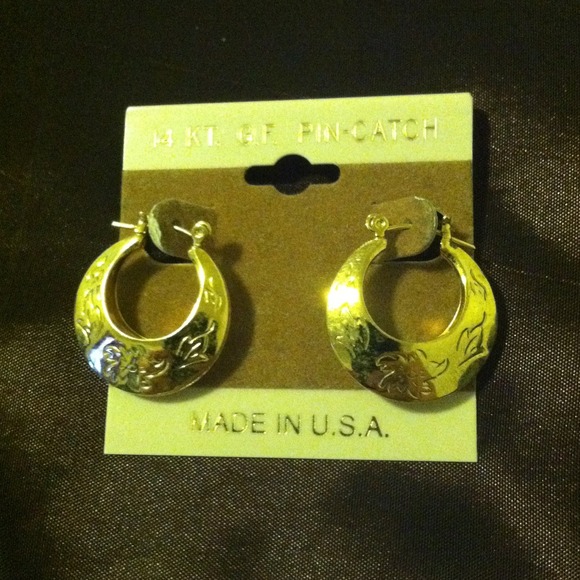 14k gold filled small earrings