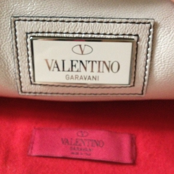 Valentino Nuage Leather Med Bow Shopper - Picture 4 of 4
