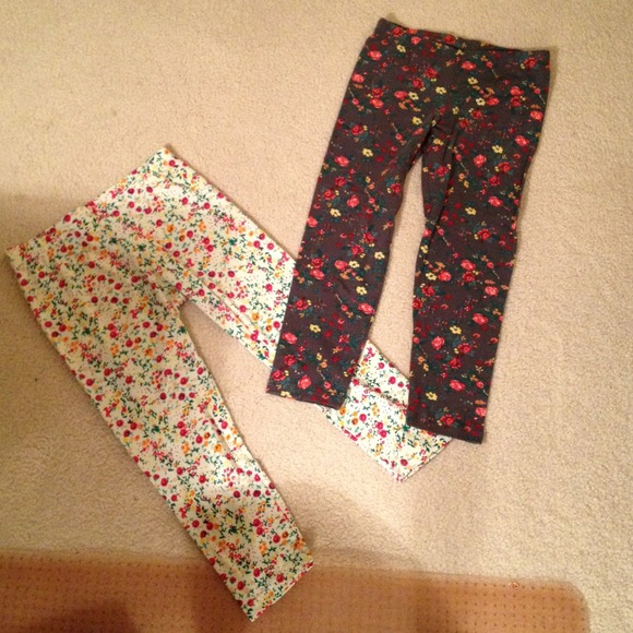 Floral tights - Picture 1 of 4