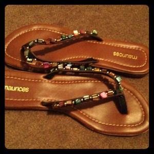 Jeweled sandals