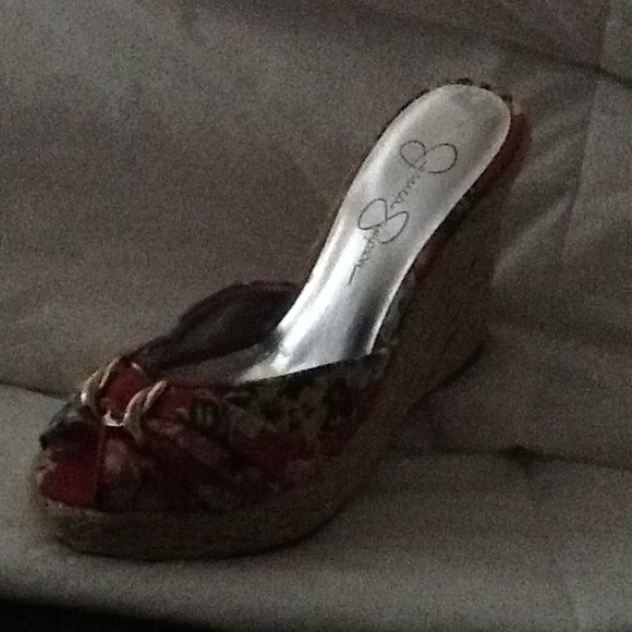 Jessica Simpson espadrille wedge