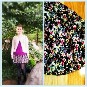 Cute & Trendy Floral Skirt