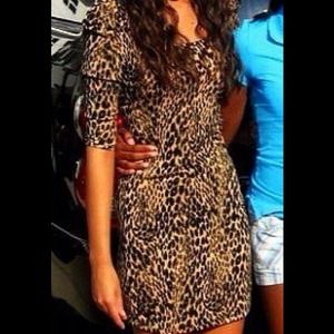 Forever 21 Dresses & Skirts - ă°Tight cheetah dressđ Forever 21 Dresses & Skirts - ă°Tight cheetah dressđ